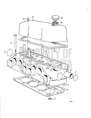 Cylinder Head Gasket by Volvo Penta (857621)