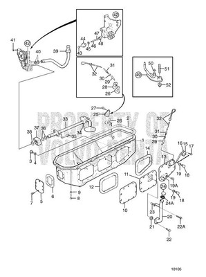 Suction Pipe by Volvo Penta (865093)