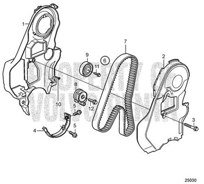 Belt Protector by Volvo Penta (8658107)