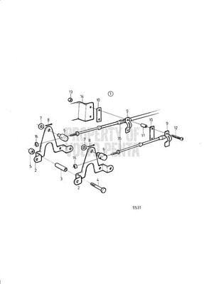 Six Point Socket Screen - Volvo Penta (969411)