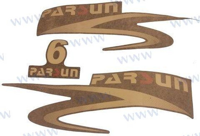TOP COWLING STICKER FOR 6HP (PAF6-08000000-6)