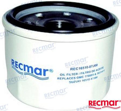 OIL FILTER SUZUKI-JOHNSON (REC16510-87J00)