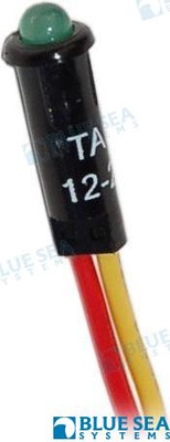 LED GN 11/64IN 12VDC (BS8172)