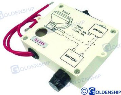 TOILET SWITCH 24V (GS50019) TOILET SWITCH 24V (GS50019)