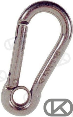 CARABINE-HOOK CLOSE 6 MM (20) (GS71327B) CARABINE-HOOK CLOSE 6 MM (20) (GS71327B)