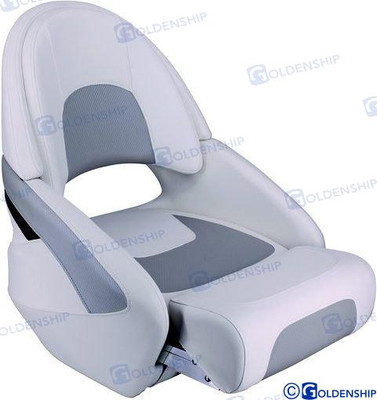 SEAT PLASTIC SHELL WHT/GR (GS73253) SEAT PLASTIC SHELL WHT/GR (GS73253)