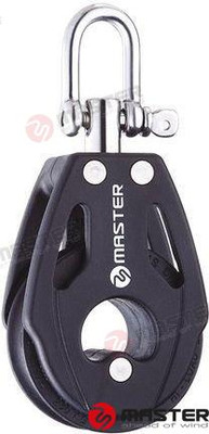 40MM SGL/SWVL SHKL BLOCK (MVBB0401F) 40MM SGL/SWVL SHKL BLOCK (MVBB0401F)