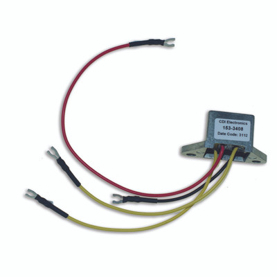 Rectifier, Johnson/Evinrude, 2/3/4/6 Cylinder by CDI Electronics (153-3408)
