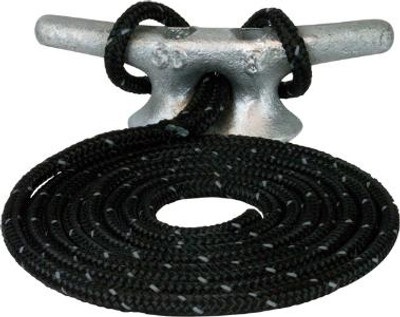 2 Braid Ny Dock Line 5/8X20' by Sea Dog Marine (302116020BKT-1)