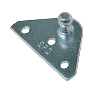 Flat Mounting Bracket Zinc Plt (Windshield Accessories) by Taylor Made (1880)