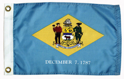 Delaware  Flag 12X18  Nylon (Flag And Pennants) by Taylor Made (93095)