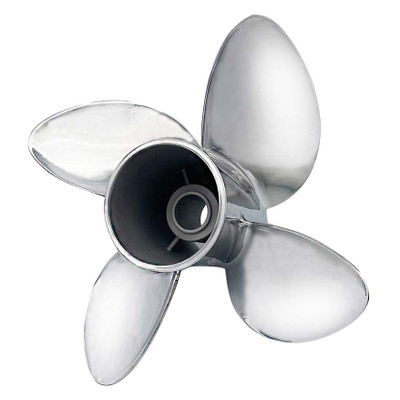 15 1/4 X 20 Stainless Steel Four Blade Right Hand Propeller Soltiga 4 (Requires Hub Kit) by PolaStorm (5689-4153-20)