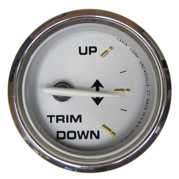 Trim Gauge (Mercury/Mariner/Mercruiser/Volvo Dp/Yamaha-2001 And Newer) by Faria (F19005)