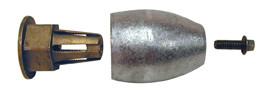 Aluminum Prop Nut Anode Kit by GLM Products (12708)