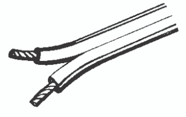 2 Conductor Bonded Bare Copper Wire by Handi-Man Marine (232058) 2 Conductor Bonded Bare Copper Wire by Handi-Man Marine (232058)