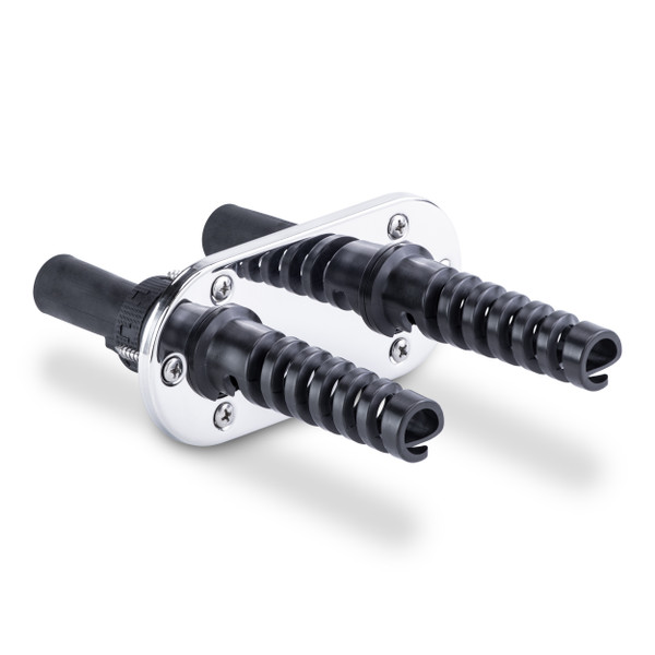 Kit Field Installed Bulkhead, Dual Hose, Stainless by Sea Star Solutions (HO7200) Kit Field Installed Bulkhead, Dual Hose, Stainless by Sea Star Solutions (HO7200)