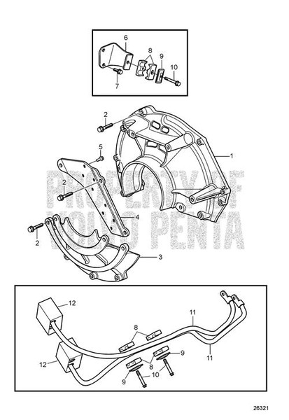 Cable Kit by Volvo Penta (21103353)