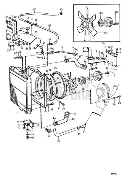 Screw by Volvo Penta (3580581)