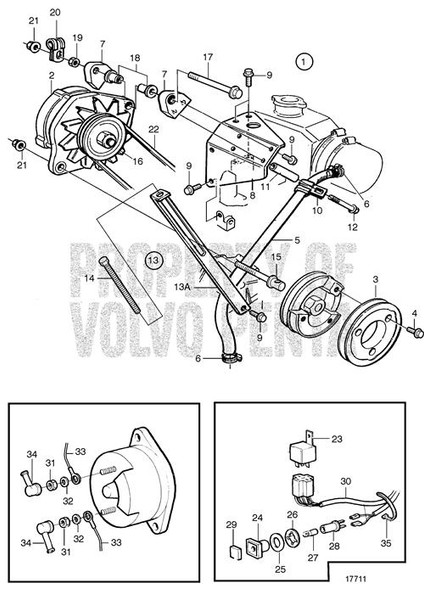 Hose by Volvo Penta (3581082)