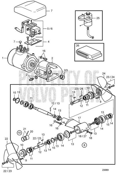 Temperature Sensor by Volvo Penta (41100618)