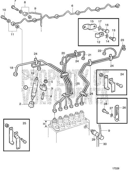 Pressure Pipe by Volvo Penta (862037)