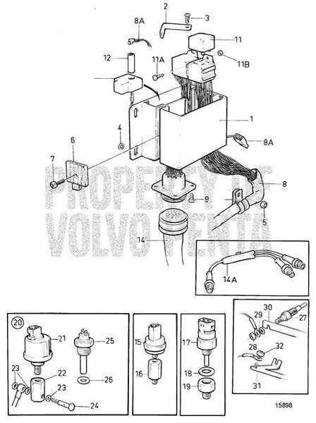 Pressure Monitor by Volvo Penta (873153)