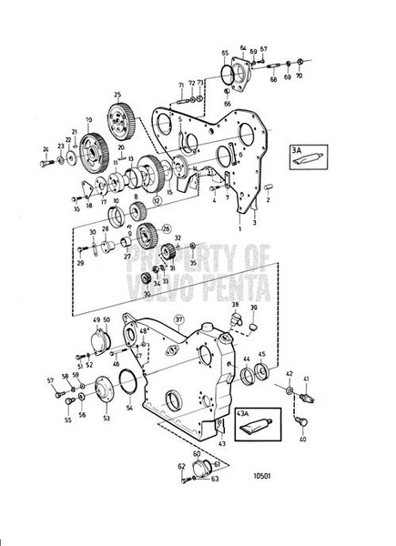 O-Ring by Volvo Penta (926043)