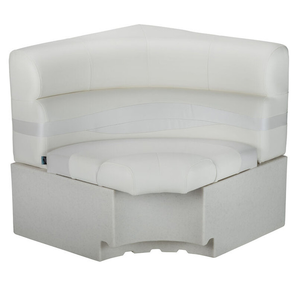 Lci 32X32 Sq Corner White (Pontoon Furniture) by Taylormade (674632)**(WSL)**SHIPPING NOT INCLUDED