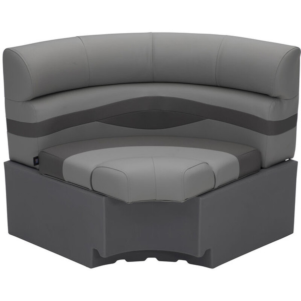 32X32 30" Radius Corner Charcoal (Pontoon Furniture) by Taylormade (803556)