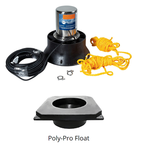 Aerator 3/4 Hp 115V 50' Float & Fountain (Pyramid Product Line) by Taylormade (6318D)