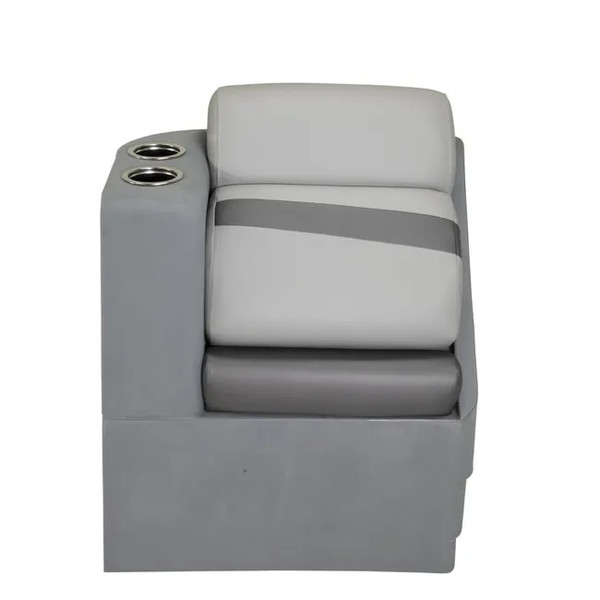 Lci 17" Lft Chaise Grey (Pontoon Furniture) by Taylormade (433098)