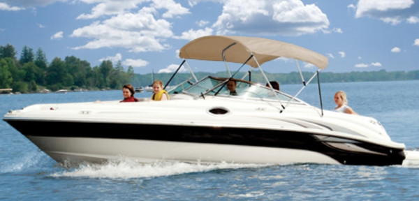 Bim Top Only Sunbrla  4'X 36" X 85-90 (Knock Down Biminis) by Taylormade (36704AS)