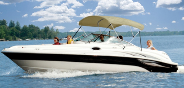 Bimini Top Only Hotshot 6'X 36"X 73-78" (Knock Down Biminis) by Taylormade (36714OS)