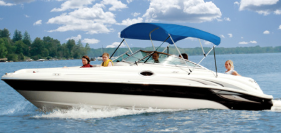 Bimini Top Only Ultima 6' X 54" X 60-66 (Knock Down Biminis) by Taylormade (54700UB)