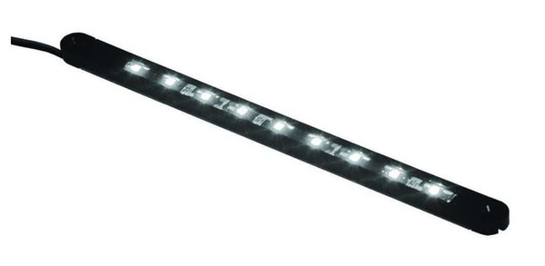 Led Flex Light(Blk. Tape), Track, Ends & Hdwr. - 4"- Wht. - Pkgd. by TH Marine (LED-33279-DP)