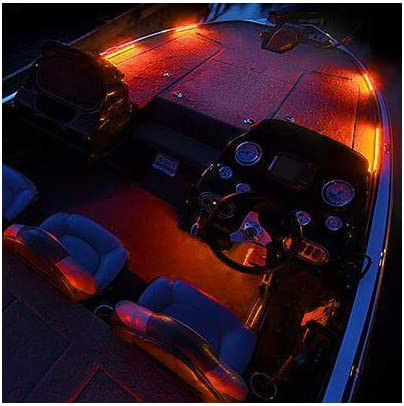 20-Inch / 30 Led Light Strip - Orange by TH Marine (LEDBW-116-O-DP)