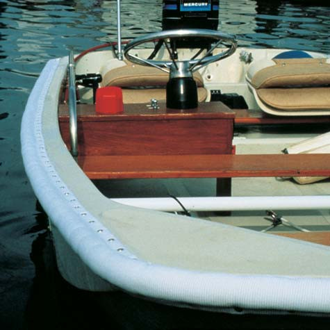 1-1/4 Dockgard Gunnel Guard 1/2Rd Custom (Fabric Dock Edging) by Taylormade (GG1.25HR.CU)