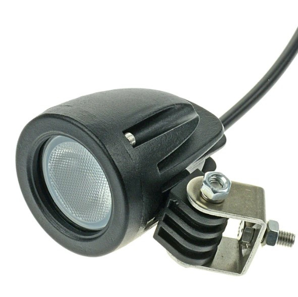 Led Mini Spreader - 10W - Flood - Black Housing "Lane Blaster"- Pkgd. by TH Marine (LED-TMHL-DP)