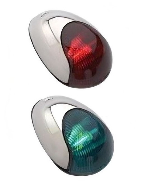 Vert. Sidelight Pr Ssteel by Attwood (3838-1)