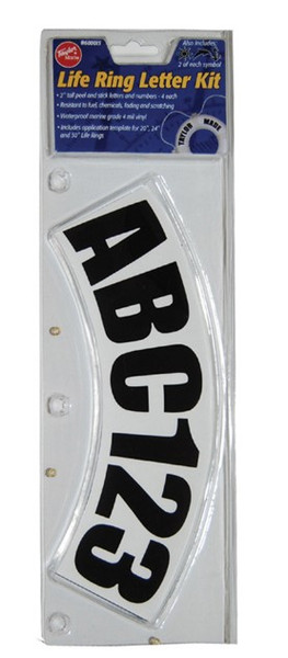 Life Ring Lettering Kit (Life Rings) by Taylormade (600015)