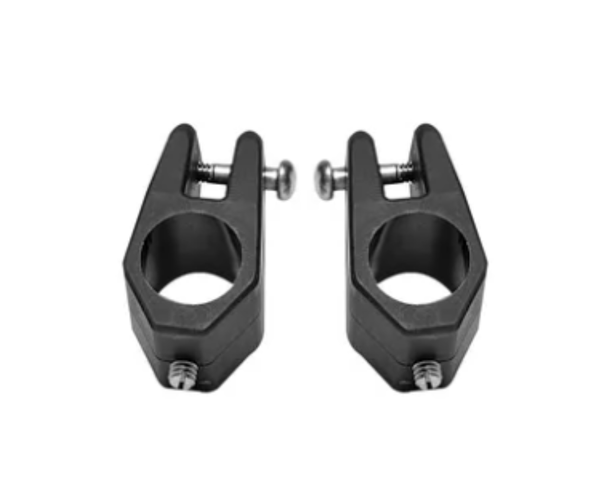 Jaw Slide 7/8 Black Nylon (Pair) (Boat Top Hardware) by Taylormade (11711)