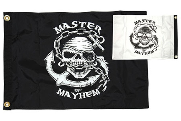 Master Of Mayhem 12X18 Flag Dbl Sd (Flag And Pennants) by Taylormade (1625)