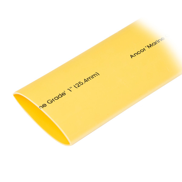 Ancor Heat Shrink Tubing 1" x 48" - Yellow - 1 Pieces - P/N 307948