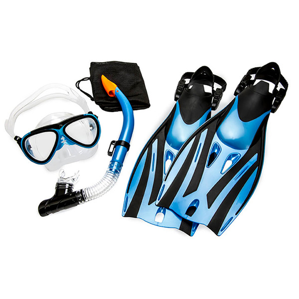 Aqua Leisure Ion Junior 5-Piece Dive Set - Ages 7+ Children's Size 9.5-13.5 - P/N DPX5976S1L