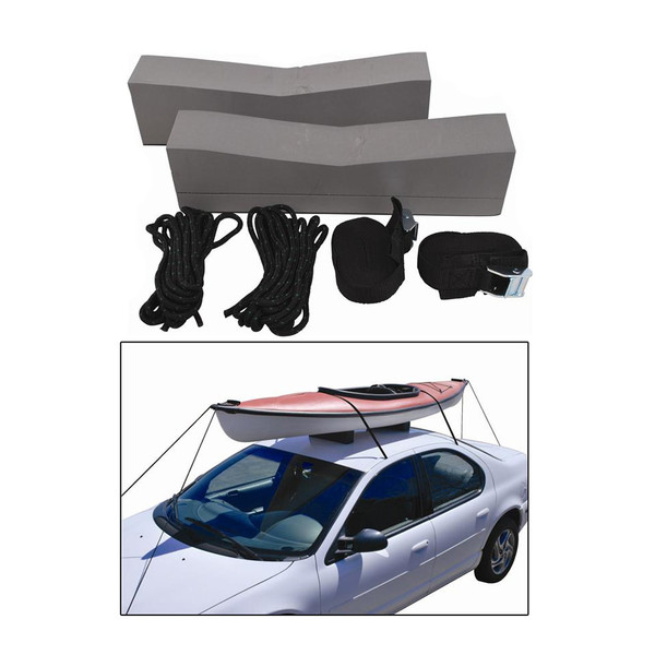 Attwood Kayak Car-Top Carrier Kit - P/N 11438-7 Attwood Kayak Car-Top Carrier Kit - P/N 11438-7