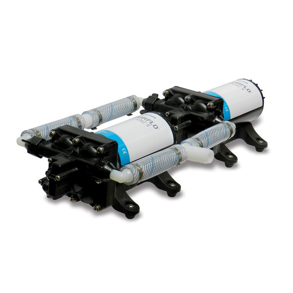 Shurflo by Pentair High Flow Dual Pump System - 12 VDC, 10.0 GPM - P/N 4558-153-E75