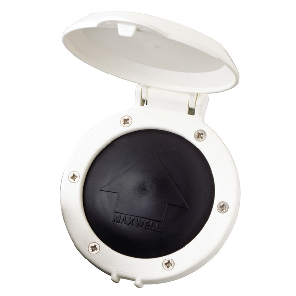 Maxwell P19007 Covered Footswitch  (White) - P/N P19007