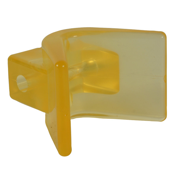 C.E. Smith Y-Stop 3" x 3" - 1/2" ID Yellow PVC - P/N 29554