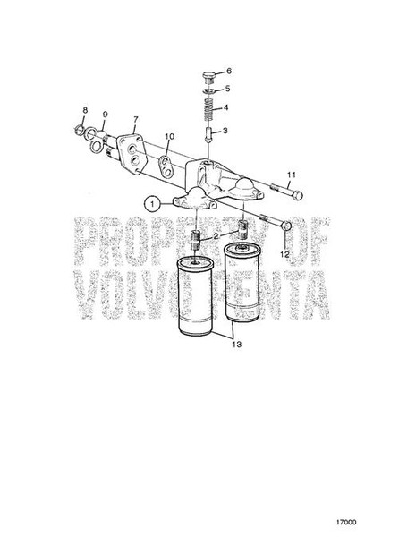 Repair Kit by Volvo Penta (3097108)