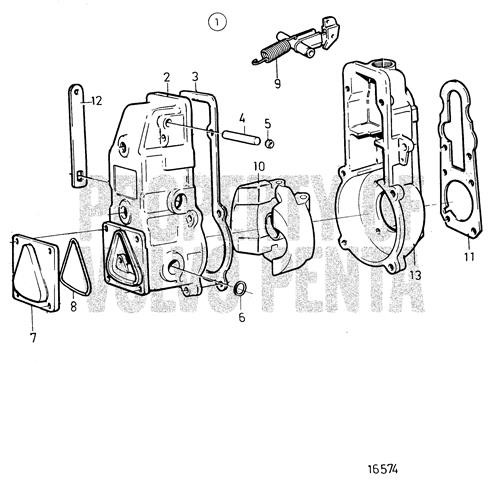 Injection Pump(V2) Has Core - Volvo Penta (3803739)